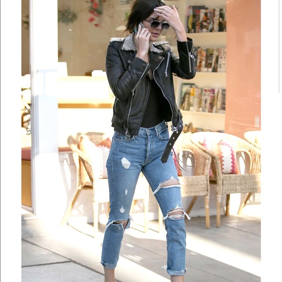 GRLFRND Karolina high rise skinny ripped Jeans - Picture 5 of 8